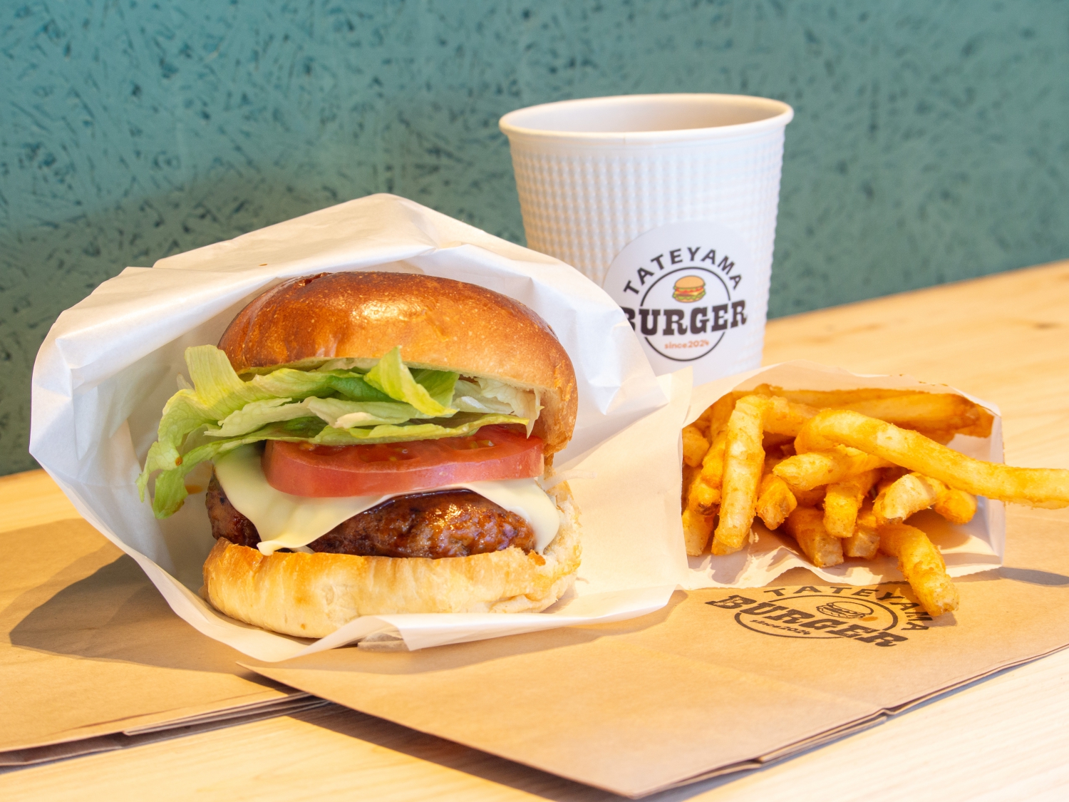 オリジナルバーガー(ドリンク&ポテトセット)